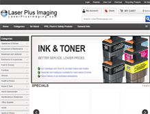 Tablet Screenshot of laserplusimaging.com